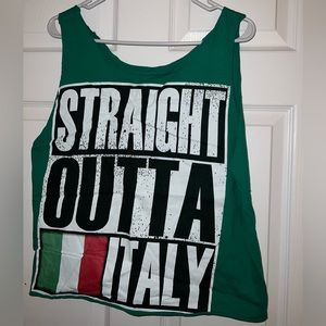 Straight Outta Italy Tank